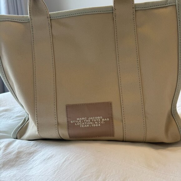 Marc Jacobs The Tote Bag Large - Beige Colourblock - Picture 5 of 11